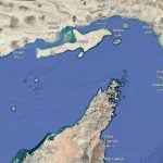 The Strait of Hormuz. (Google Earth)