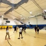 Students enrolled in a summer camp at Carver Center playing there last week. (© FlaglerLive)