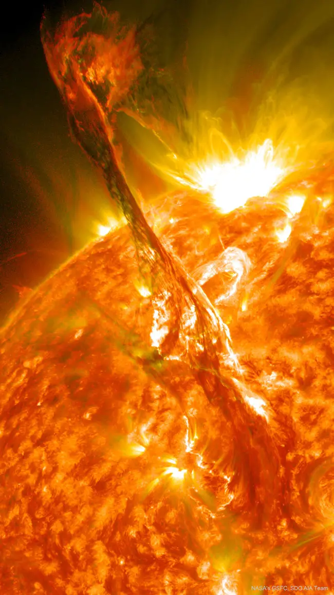 NASA solar flares