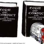 Supreme Court Ethics by Pat Bagley, The Salt Lake Tribune