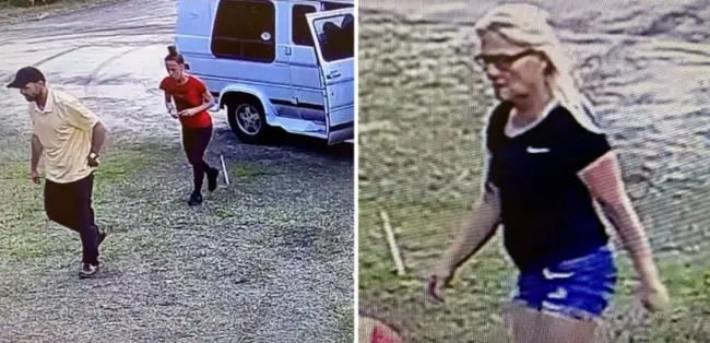 The sheriff's office is still seeking the public's help in identifying the people in these images. They are suspected of having stolen items from St. Mary's Thrift Shop. 