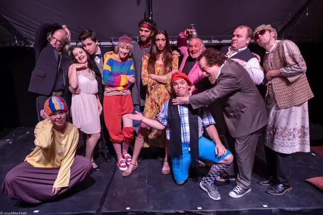 The cast of 'Taming of the Shrew,' to be performed tonight through Sunday at the Palm Coast Arts Foundation's Town Center venue. (Mike Kitaif)