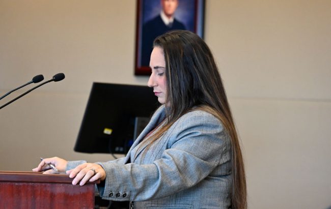 Assistant State Attorney Tara Libby. (© FlaglerLive)