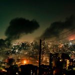 Smoke rises from locations targeted in Tehran amid the third day of Israel’s waves of strikes against Iran, on June 15, 2025.