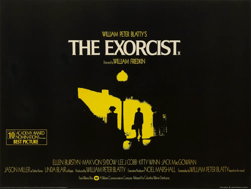 "The Exorcist" grossed nearly $450 million worldwide. 