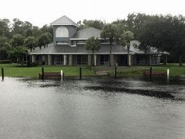 The former Yacht Club at the Long Creek Preserve. Click on the image for larger view. (Jeff Morton for FlaglerLive)