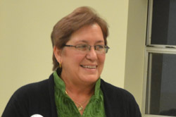 Thea Mathen chairs the Bunnell Planning and Zoning Appeals board. (© FlaglerLive)