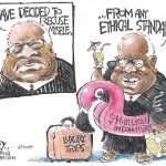 Clarence Thomas Let me recuse myself by John Darkow, Columbia Missourian