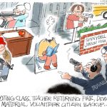 Threat Assessment by Pat Bagley, The Salt Lake Tribune,