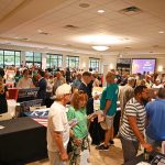 Thursday's Flagler Tioger Bay Meet and Greet at the Palm Coast Community Center drew some 300 people and almost every candidate on the local Aug. 20 primary ballot. (© FlaglerLive)