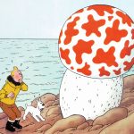 A detail from the cover of "The Mysterious Star," the Tintin comic book by Herge that seems to have inspired Kar Ove Knausgaard's "Morning Star."