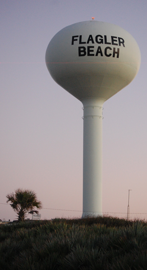 flagler beach water tower 