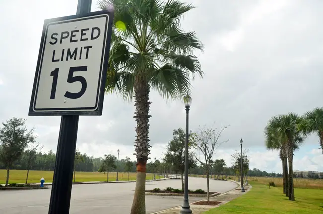 town center speed limits