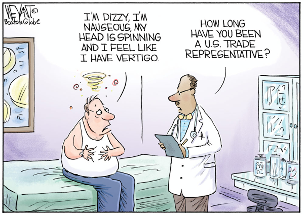 Tariff Effects by Christopher Weyant, The Boston Globe, MA