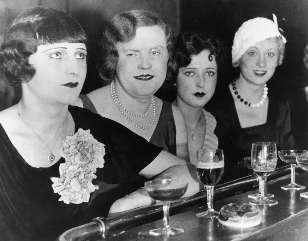 Patrons at the Eldorado, a popular LGBTQ cabaret in Berlin during the Weimar years. 