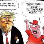 Economy is transitioning by Dave Whamond, Canada, PoliticalCartoons.com