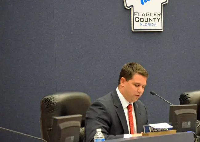 Sen. Travis Hutson has no issues with Flagler County's vacation-rental regulations, and even sees them as working well. Yet he's filed an amendment to a bill in the Senate that would severely weaken those regulations. (© FlaglerLive)