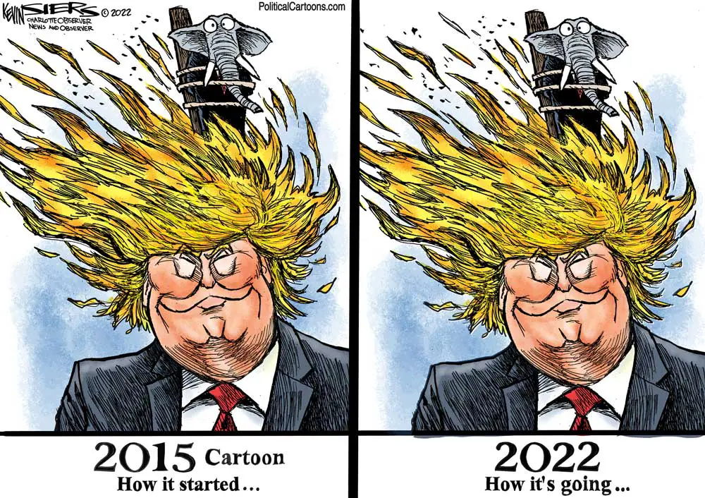 Trump Redux by Kevin Siers, The Charlotte Observer