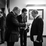 Trump channels his LBJ against Putin in a moment caught by the White House photographer in Alaska.