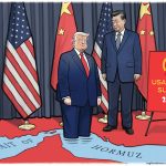 Diminished President Trump At China Summit by R.J. Matson, Portland, Maine.