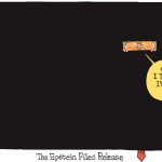 Trump Is Definitely Not In Epstein Files by Rick McKee, CagleCartoons.com