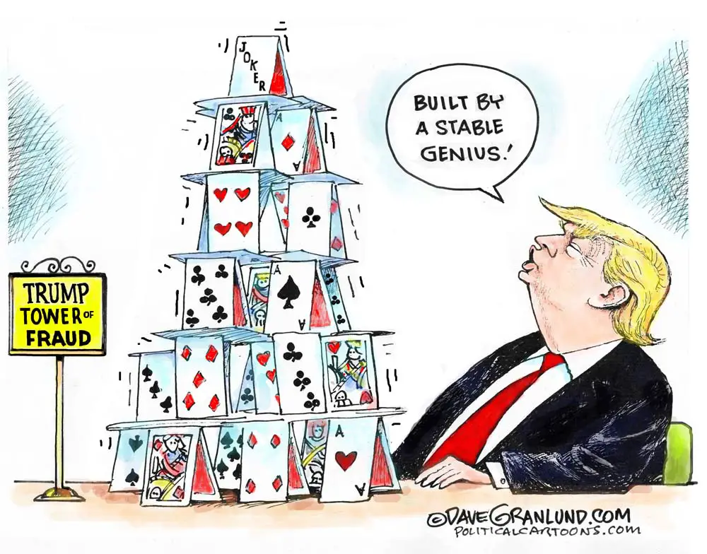 rump fraudster by Dave Granlund, PoliticalCartoons.com