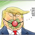 Bound and Gagged by Christopher Weyant, CagleCartoons.com