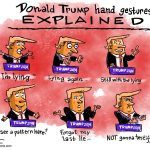 Hands up for trump by Guy Parsons, PoliticalCartoons.com