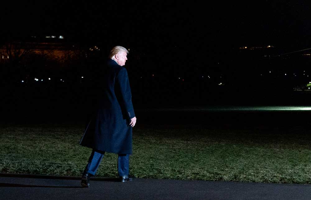 Night falls on Donald Trump