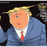 Trump Phone Friends and Family Plan by Rick McKee, CagleCartoons.com