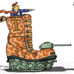 Trump Tank by Manny Francisco, Manila, The Phillippines