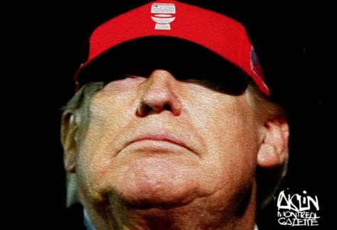 Trump by Terry Mosher, The Montreal Gazette