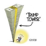 Trump’s Tower by John Cole, PoliticalCartoons.com