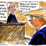 Trump court cases by Guy Parsons, PoliticalCartoons.com