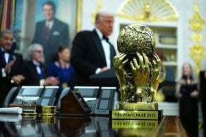The FIFA 2025 Peace Prize was awarded to President Donald Trump ahead of a divisive World Cup outing.