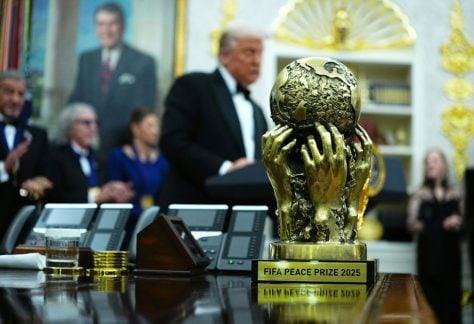 The FIFA 2025 Peace Prize was awarded to President Donald Trump ahead of a divisive World Cup outing.