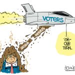 Voters dump on Trump by John Cole, PoliticalCartoons.com