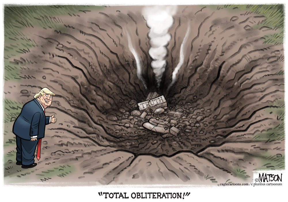 Total Obliteration of Truth by R.J. Matson, Portland