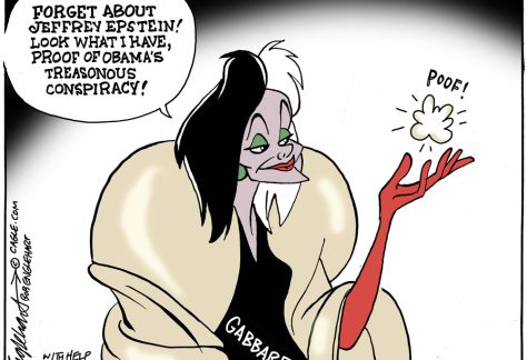 Tulsi Gabbard's Fraudulent Report by Bob Englehart, PoliticalCartoons.com