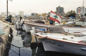 The port of Tyr in South Lebanon. (© Pierre Tristam/FlaglerLive)