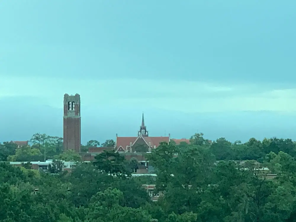 Like many colleges and universities across the state, the University of Florida is preparing to reopen on Aug. 31, under unsettled skies. (© FlaglerLive)