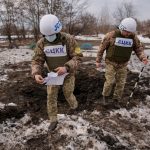 The Russian and Ukrainian governments both blamed forces aligned with the other for mortar fire in eastern Ukraine and for using the accusations as justification for increased aggression.