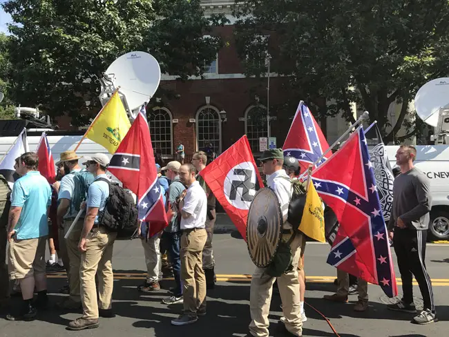 What Scott doesn't want in Gainesville: another display of bigotry as in Charlottesville this summer. (Anthony Crider)