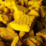 Yellowcake is a concentrated form of mined and processed uranium. Nuclear Regulatory Commission, CC BY