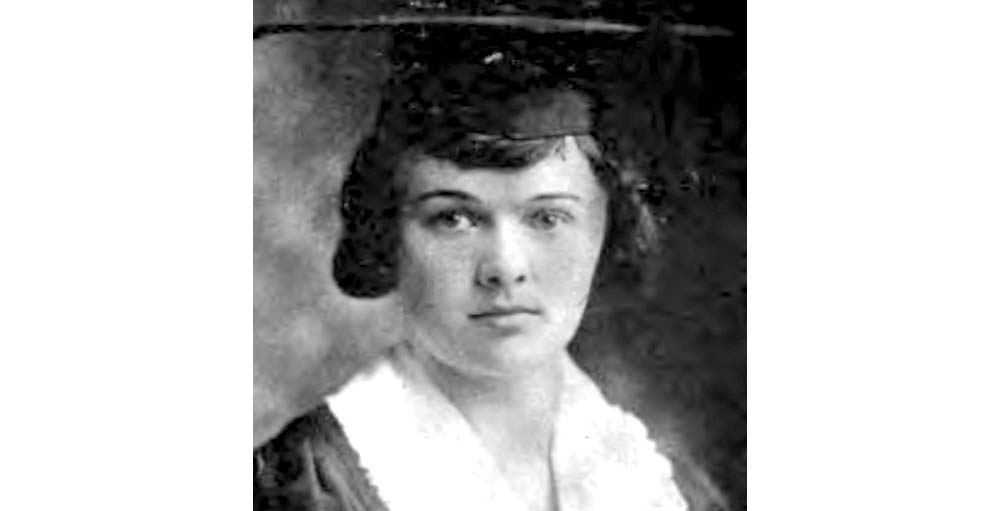Ursula Parrott, from the 1920 yearbook of Radcliffe College (Wikimedia Commons)
