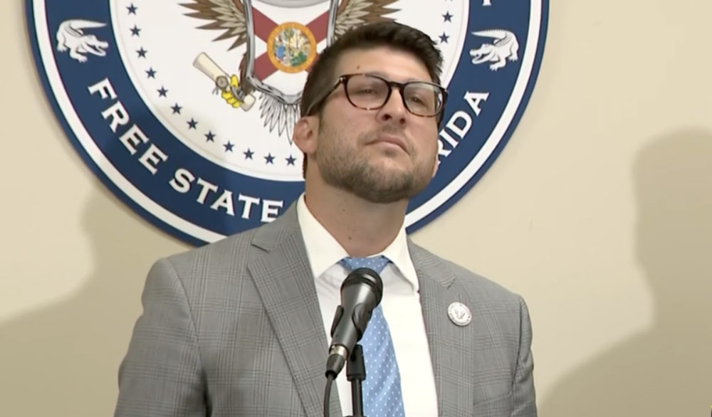 Florida Attorney General James Uthmeier faces possible sanctions at the hands of a federal judge in Miami for allegedly encouraging enforcement of a temporarily blocked immigration law.. (Florida Phoenix)