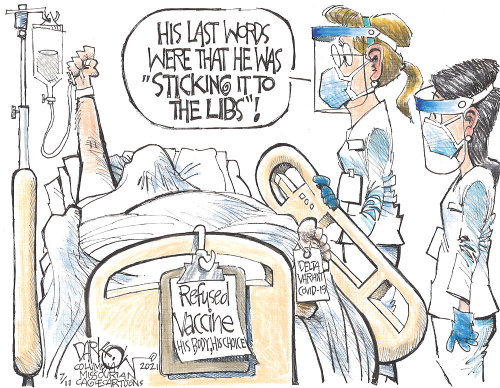 refusing the vaccine