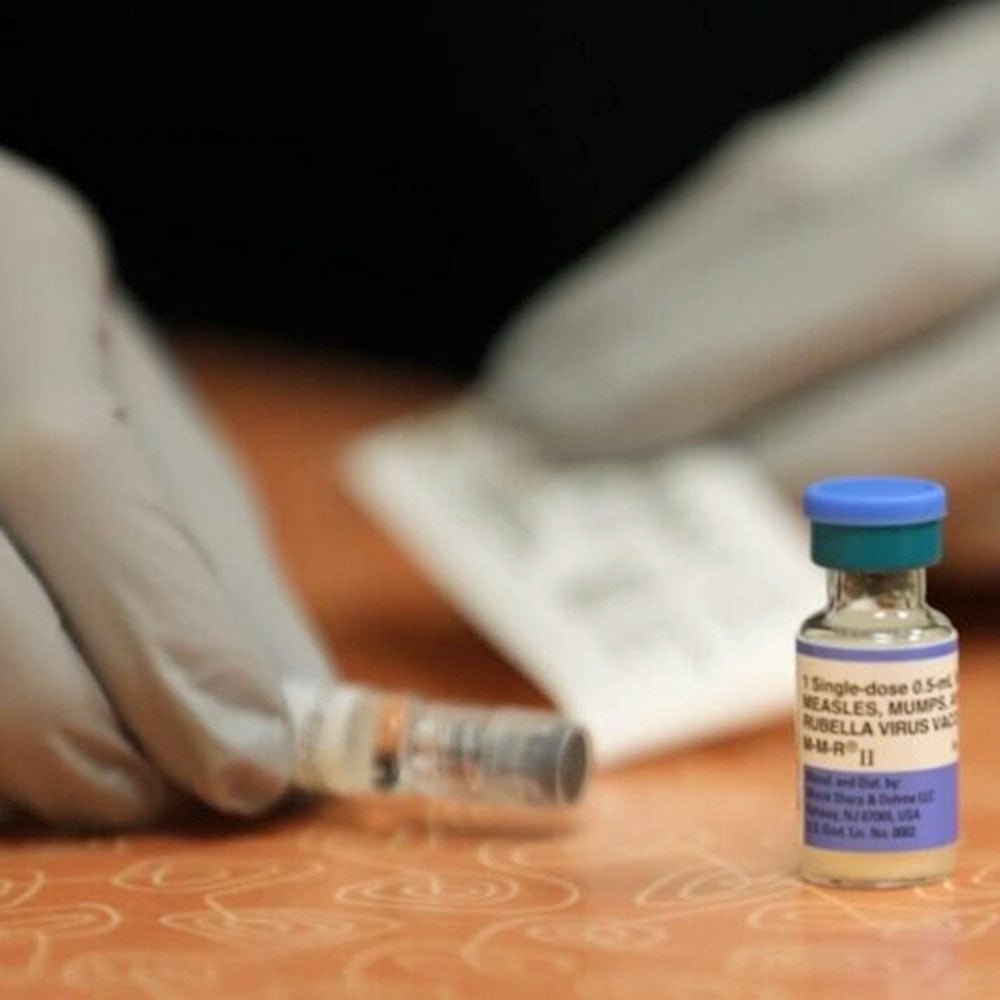 Gov. Ron DeSantis is pushing the Legislature to support his "medical freedom" bill, which would make it easier for parents to turn down vaccines required for school entrance. (Photo by Joshua Haiar/South Dakota Searchlight)