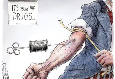 Maduro Overthrown by Adam Zyglis, The Buffalo News