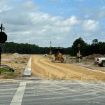 Construction at Veranda Bay, which has vested approval for 451 homes. (© FlaglerLive)